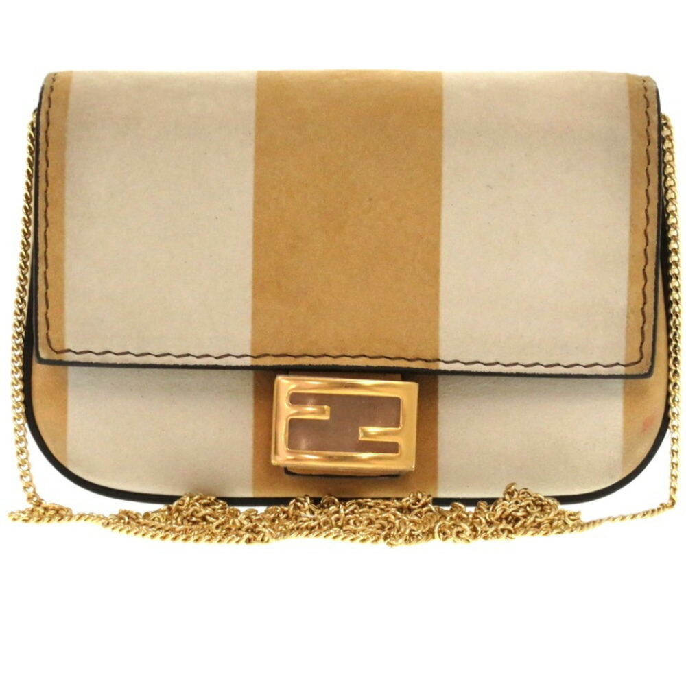 FENDI Cream Shoulder Bag - Picture 2 of 11